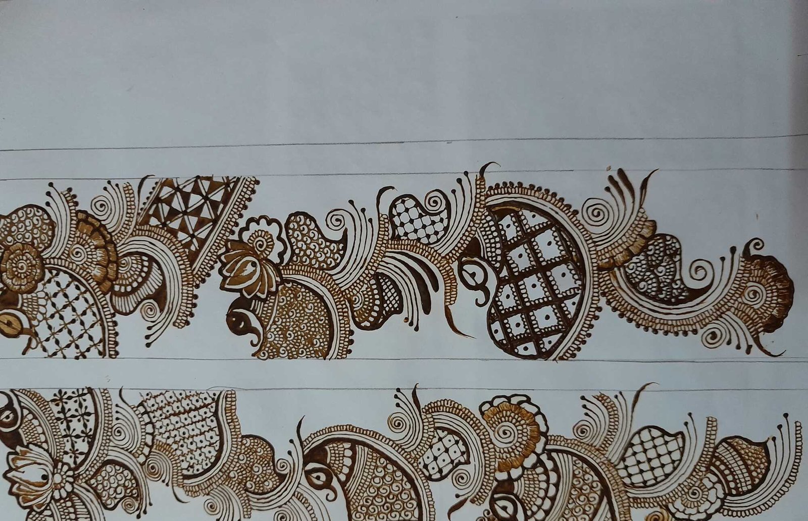Nihira's mahendi art