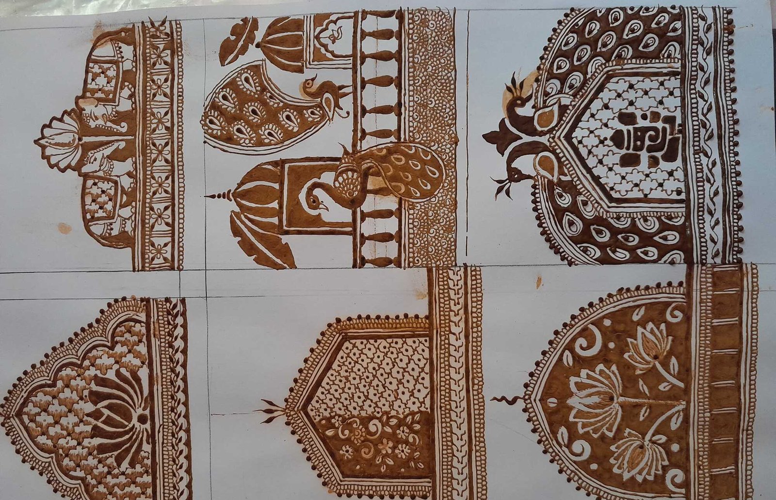 Nihira's mahendi art