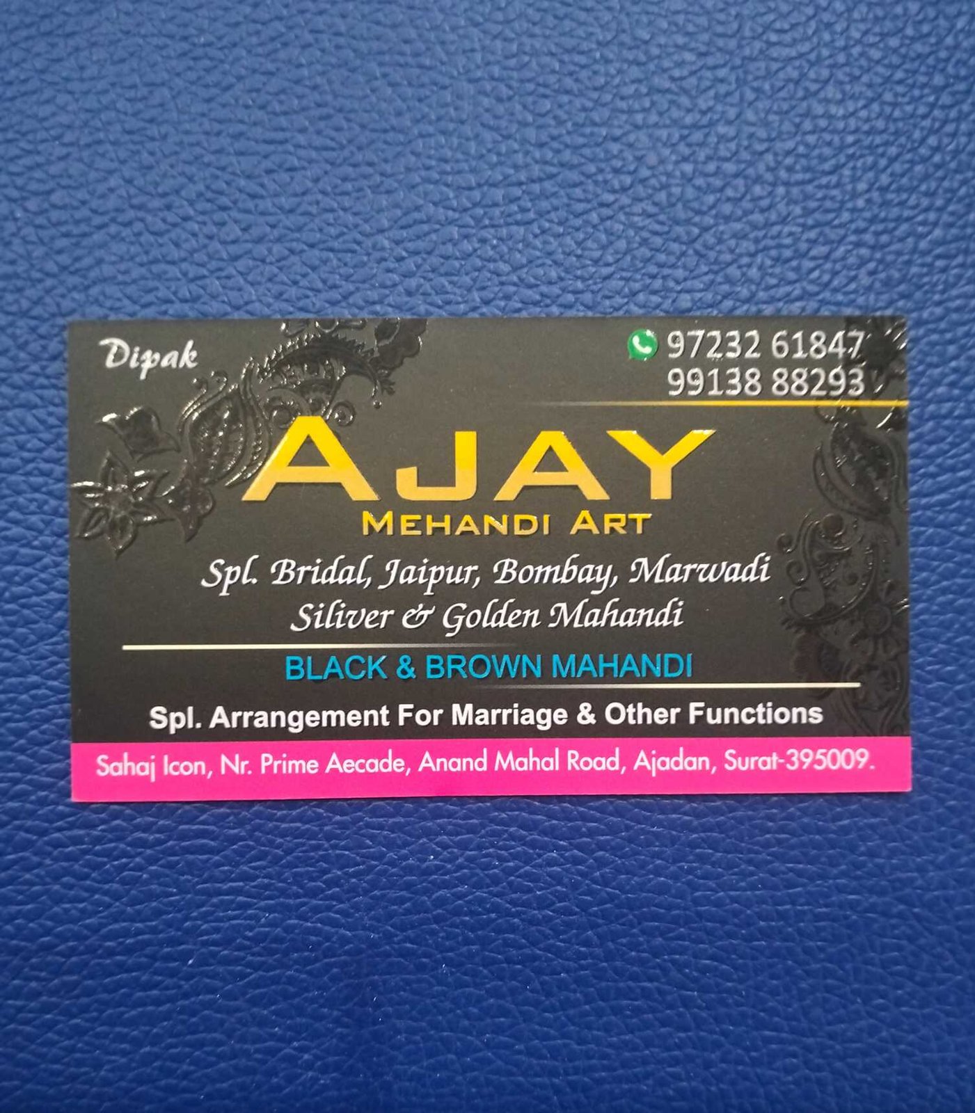 Ajay mehandi art