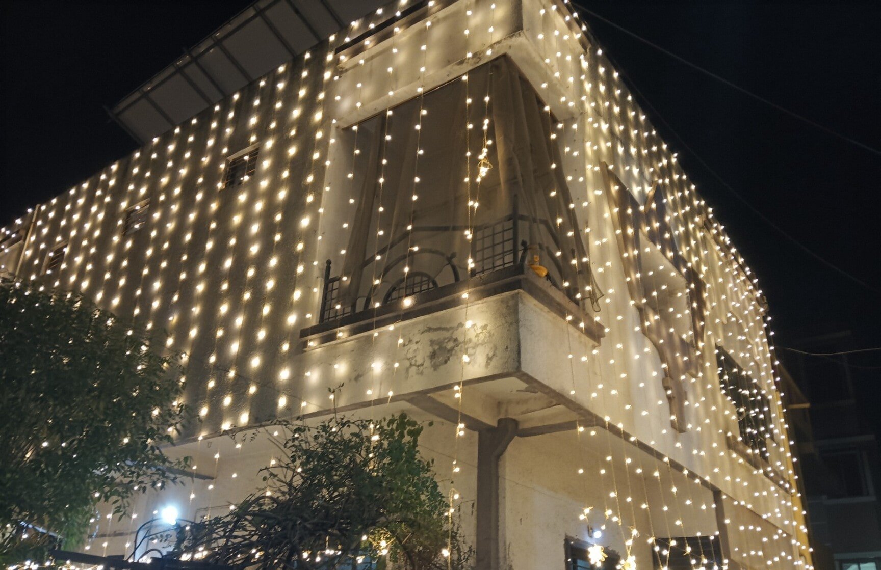 Lucky sound and light decoration