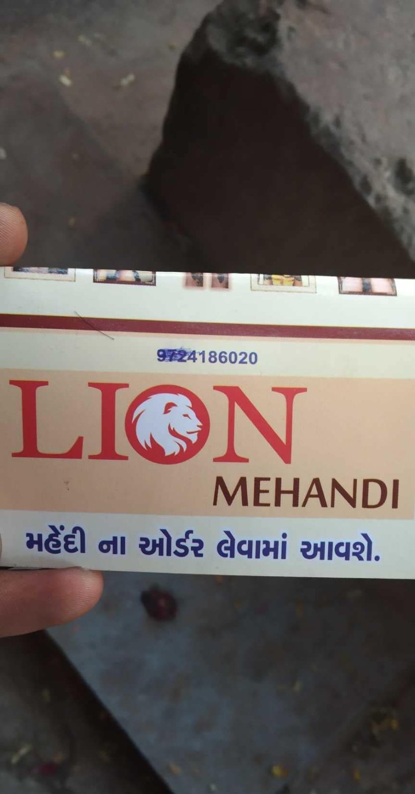 Lion Mehandi