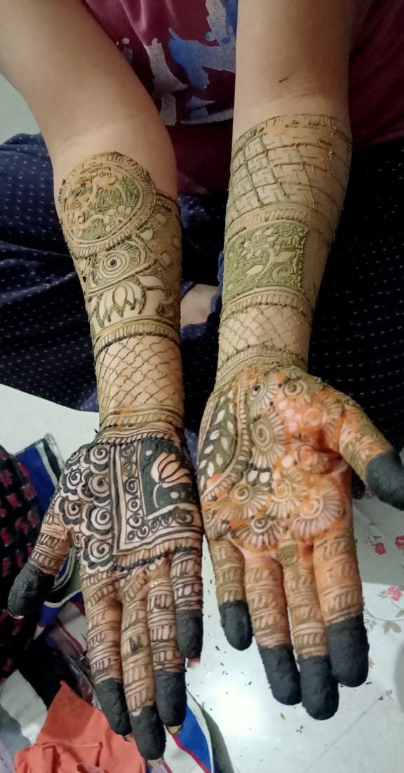 Vaishali mehndi art