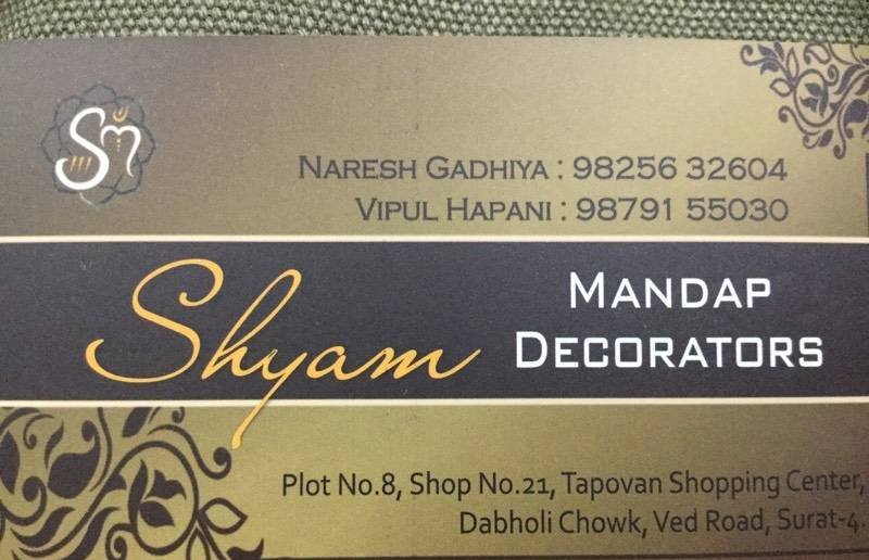 Shyam Mandap Decorators