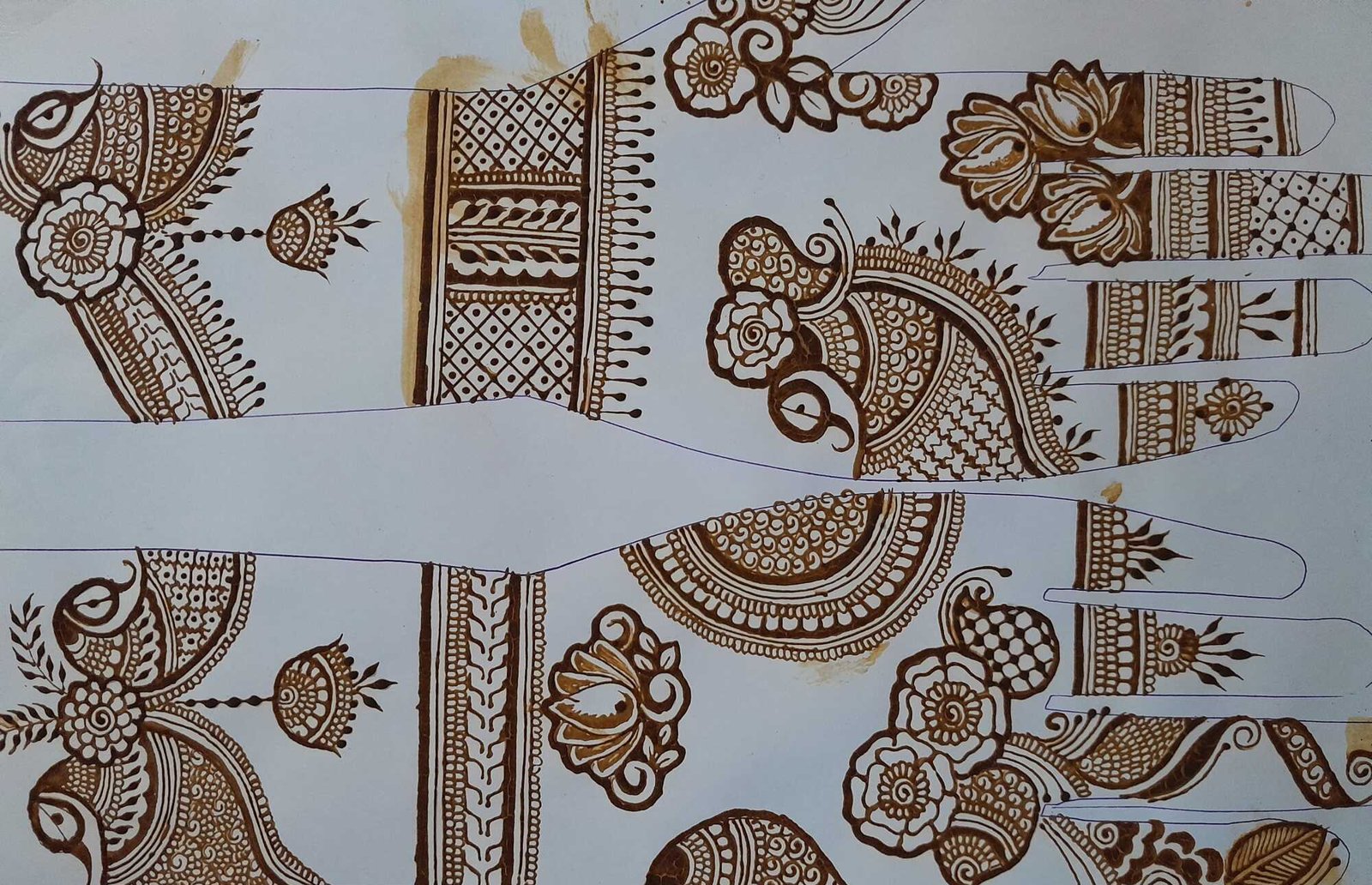 Nihira's mahendi art