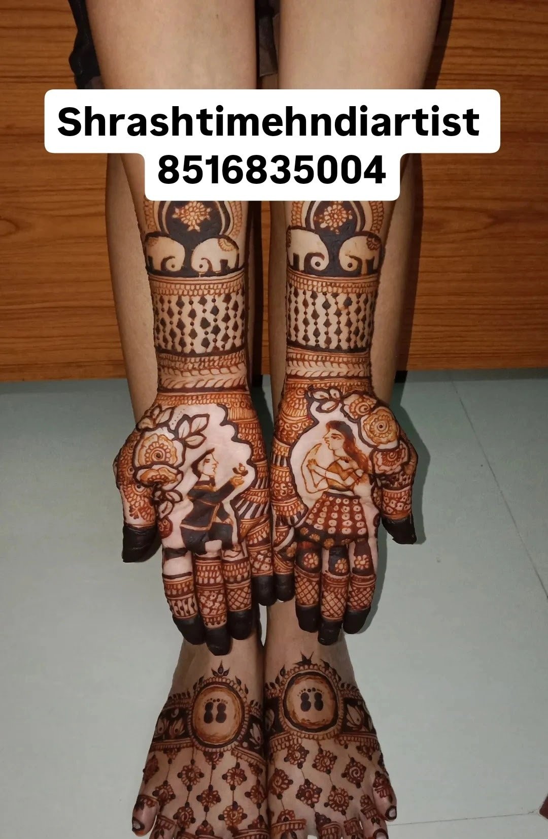 Shrashti Mehndi Artist