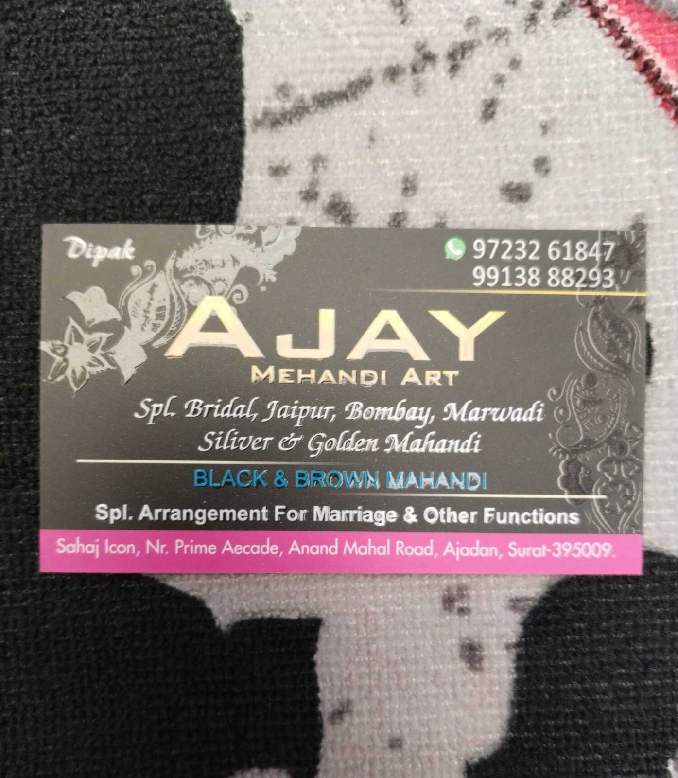 Ajay mehandi art