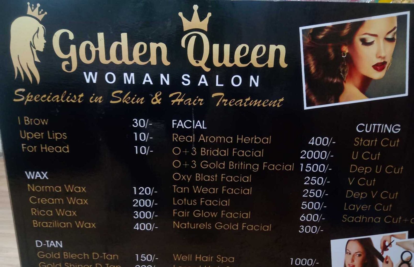 Golden Queen Women Salon's