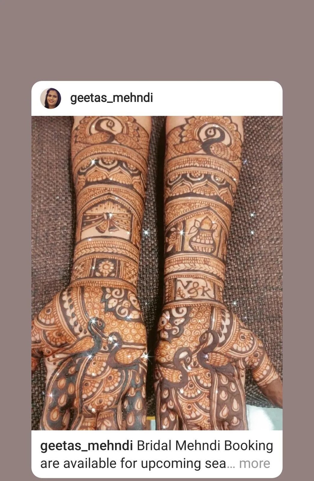 Geeta Mehndi Artist