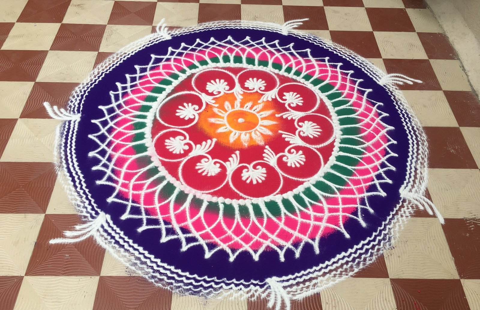 Prakshal Rangoli