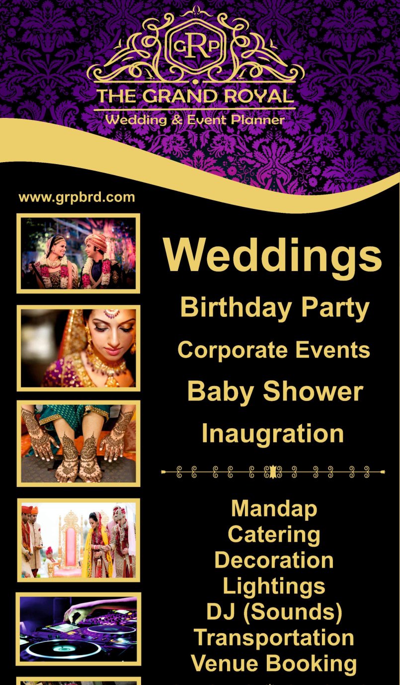The Grand Royal Wedding Planners