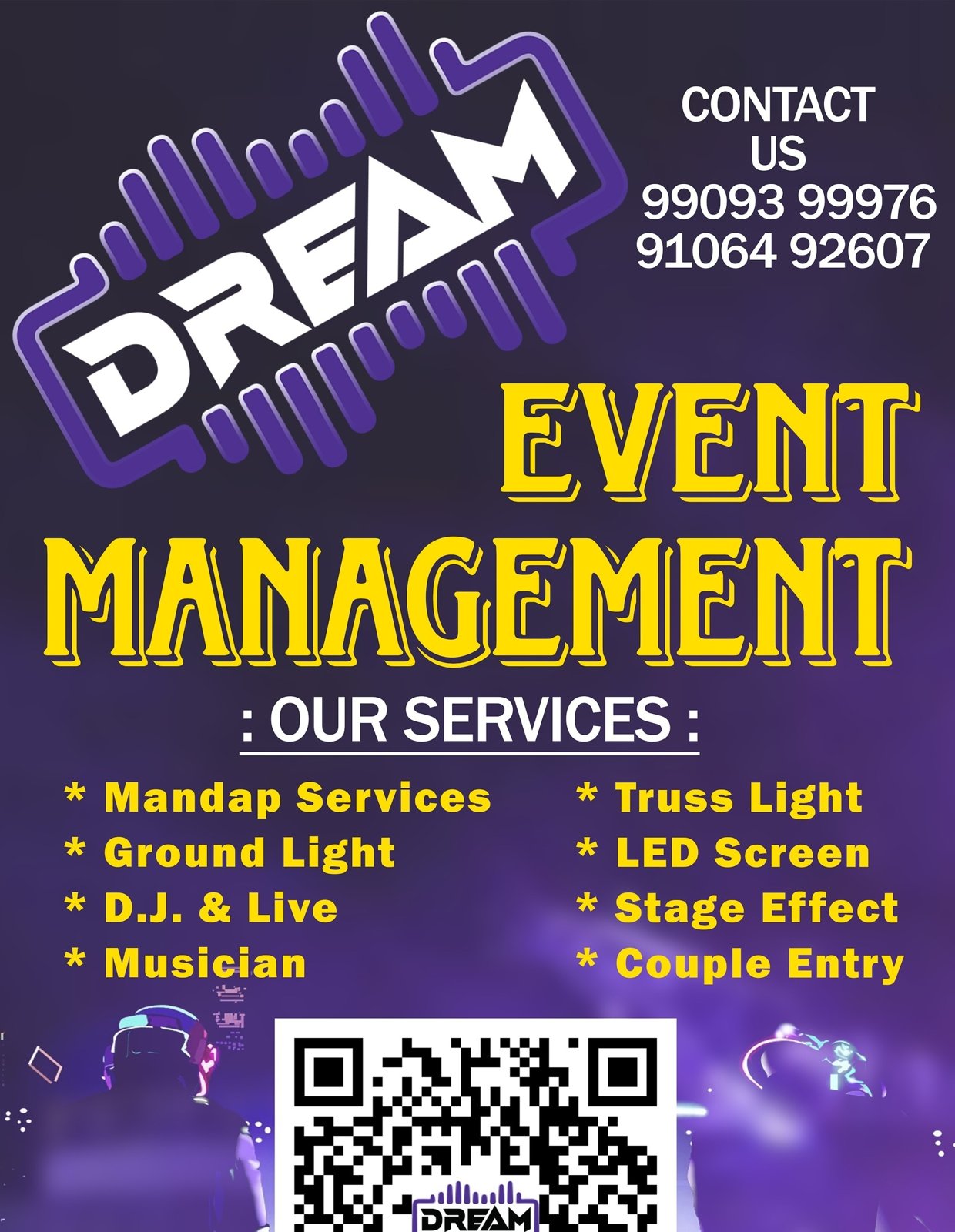 Dream Event Management