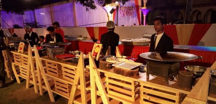 Unique Catering Counter Decor